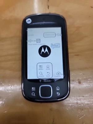 Motorola CLIQ XT - Black Smartphone  - Image 1 of 2