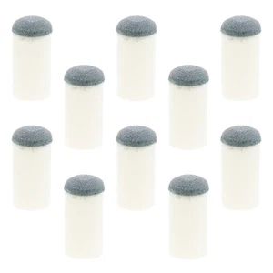  10 Pcs Billiard Cue Head Replacement Set Tips for Pool Stick Repair Supplies - Picture 1 of 9