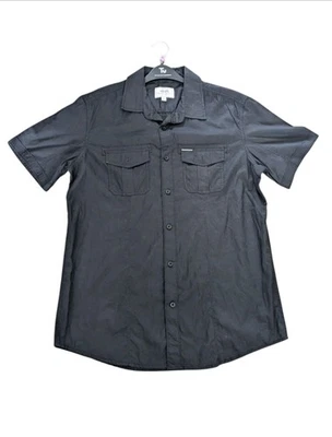 ecko unltd shirt medium black mens Y2K button up classic hop-hop vintage - Image 1 of 4