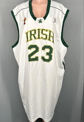 Jersey cosido Lebron James #23 St Vincent St Mary Irish High School para hombre talla 6X Foto 1 de 4
