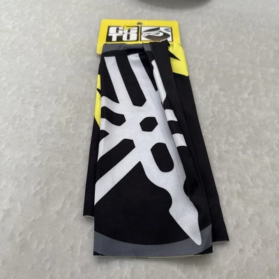 YAMAHA RACING MÁSCARA FACIAL ATV UTV MOTO BALACLAVA TUBO BANDANA NOVA PRETA - Imagem 1 de 4