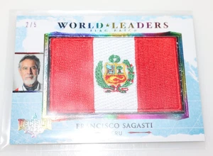 Parche Bandera Líderes Mundiales Decisión 2020 Francisco Sagasti Perú Arco Iris #WL082 2/5 - Imagen 1 de 2