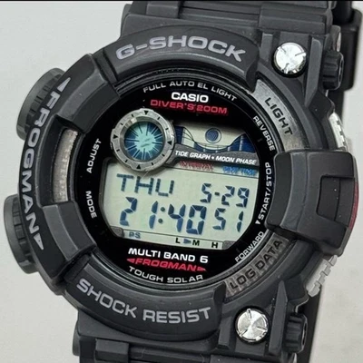 Casio G-Shock Frogman Men's Black Watch - GWF-1000-1JF From Japan - Image 1 of 4