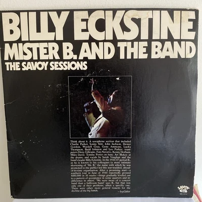 Billy Eckstine Mr. B & the Band Savoy Sessions 2xLP 1976 Savoy SJL2214 EX/VG  - Image 1 of 4