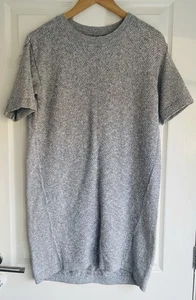 Women’s Toast Grey Cotton Knitted Jumper Dress Size UK 10 - Picture 1 of 5
