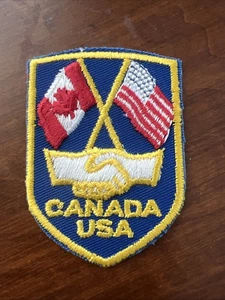 Parche Canadá EE. UU. - 2 pulgadas x 2,75 pulgadas - Imagen 1 de 2