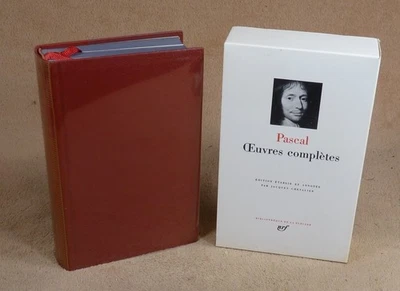LA PLEIADE :  PASCAL / OEUVRES COMPLETES  - 1995 - Photo 1/4