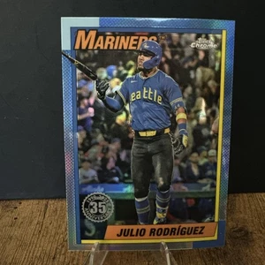 2025 Topps Cromo - 1990 35 Aniversario Julio Rodríguez #90CB-6 - Imagen 1 de 2
