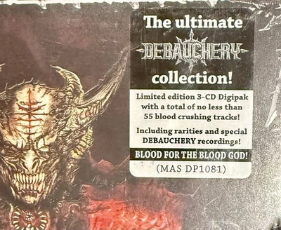 Debauchery “Blood For The Blood God” [3 CDs] • NEW & SEALED • Entombed Obituary - Bild 1 von 3