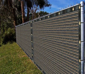 Ifenceview 5'x1'-5'x100' Marrón Oscuro Valla Privacidad Pantalla Tela Jardín Balcón - Imagen 1 de 10