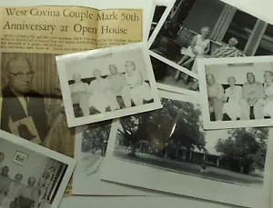 Lote de fotos y artículos de periódicos de West Covina Willard Kitchell - Imagen 1 de 1