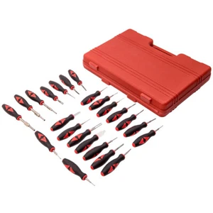 Wire Terminal Block Connector Release Remover Extractor Tools Crimp Pin 23 pcs - Picture 1 of 12