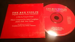 The Red Violin Ost Rare Promotional CD *Vorabcover*(63) - Picture 1 of 2