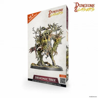 Dungeons and Lasers Demonic Tree DNL0069 28mm Miniatura Ent Foto 1 de 3