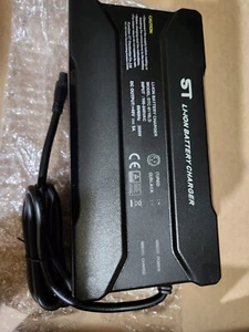 48V 5A Battery Charger 3 Pins Male 12MM Fit MOAR EBIKE (MAKE SURE BEFORE BUYING) - Picture 1 of 3