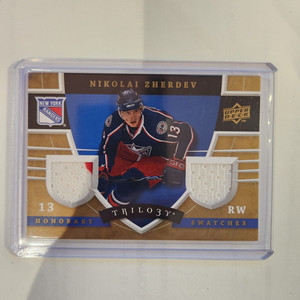 2008-09 Upper Deck Trilogy Two-Way Threads Nikolai Zherdev Jersey