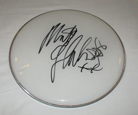 MICK FLEETWOOD SIGNED FLEETWOOD MAC 12" DRUMHEAD Cover