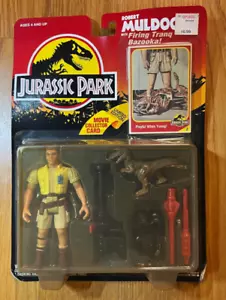 1993 Jurassic ParkRobert Muldoon with Firing Tranq Bazooka - NEW IN BOX - Picture 1 of 2