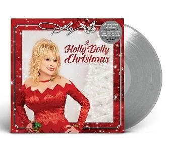 Dolly Parton - A Holly Dolly Christmas Silver LP [VINYL] - Image 1 of 1