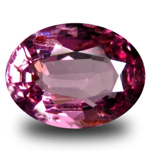 1.03 ct AAA+ Grand looking Oval Shape (7 x 5 mm) Pinkish Red Rhodolite Garnet - Picture 1 of 1