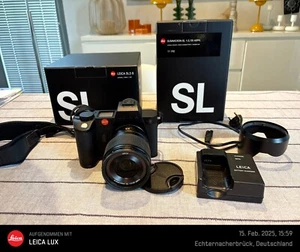 Leica SL2-S Body + Summicron-SL 1:2/35 ASPH./ tadelloser Zustand! - Bild 1 von 8