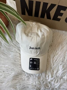 Nike 🌿Unisex Club Unstructured Just Do It Cap Neu mit Etikett Gr. L/XL (Creme) FB5370-513 - Bild 1 von 7