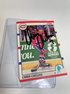 Chris Chelios Signed NHL Hockey Card Defense 15 - Picture 1 of 5