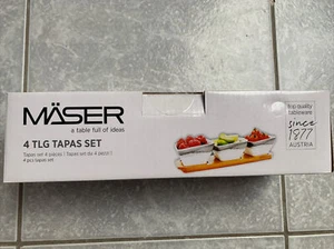 Mäser Tapas Set 4-teilig 302586 mit tablett - Bild 1 von 4