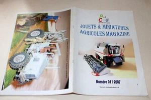 Magazine Jouets Miniatures Agricoles N°1/2007 Tracteur Tractor Toys Brochure - Imagen 1 de 2