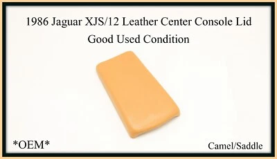 Jaguar XJS/12 1986 - cuero consola central tapa reposabrazos OEM 86 Foto 1 de 2