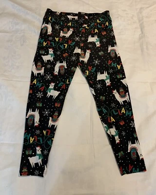 Womens NOBO High Waist Legging Super Plush Christmas XXXL/3X - Image 1 of 4
