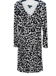 Ralph Lauren LRL Kleid Damen Gr. 10 Langarm seitlich gerafft Karrierekleid - Bild 1 von 7