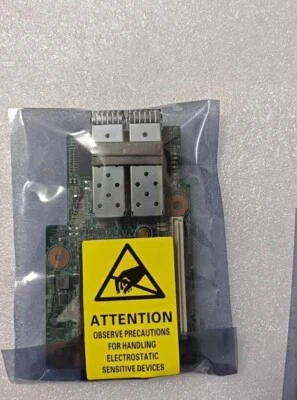 Dell Broadcom CF4P0 WC9TR 57416 Dual Port 10G SFP+ OCP Card For R7515/R540/R440 - Image 1 of 2