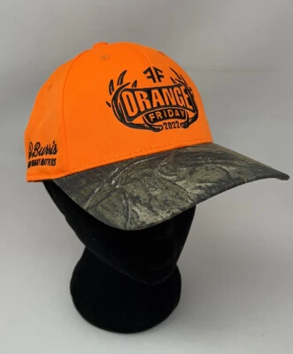 New Fleet Farm Orange Friday 2022 DSG Cap Hat Mossy Oak Camo Brim Blaze Hunting - Image 1 of 4
