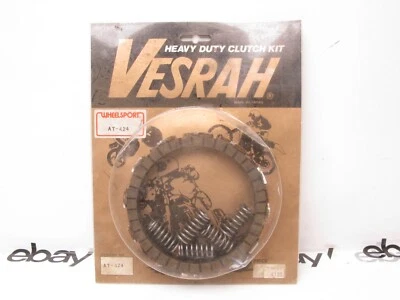 Kit de embrague de alta resistencia NOS VESRAH AT-424 para Kawasaki KX250C1 1983 y EX305B1 Gpz Foto 1 de 4