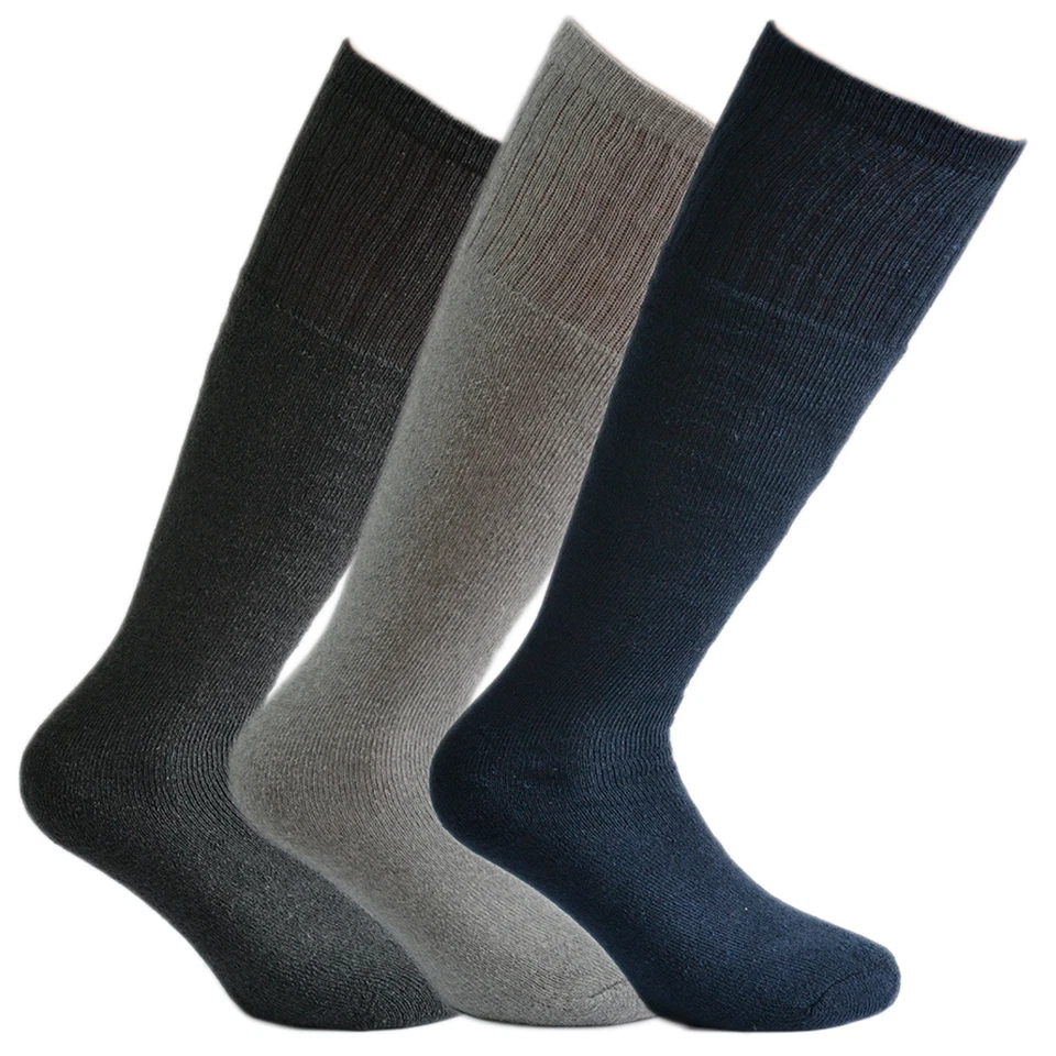 FONTANA CALZE 6 paia di calze Fontana in cotone spugna prodotte in Italia mod. sport lungo