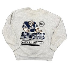 Vintage 1992 Penn State Nittany Lions Crewneck Sweatshirt XLarge Puff Print USA