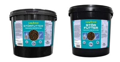 Störfutter IZUMI Stör Teich sinkendes Futter 3 bis 8 mm, 3,5kg - 6kg - 25 kg - Bild 1 von 2