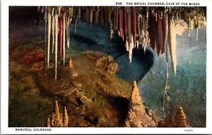 Brautkammer Höhle der Winde Manitou Colorado Postkarte - Bild 1 von 2