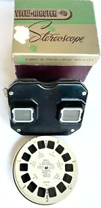 VINTAGE SAWYERS VIEW-MASTER MODEL C VIEWER & 14 VÖGEL, SCHMETTERLING & TIERE ROLLEN - Bild 1 von 7