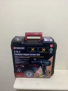 Parkside 3-in-1 Cordless Impact Driver 20V PSBSA 20 Li C3 Bare Unit Only - Picture 1 of 6