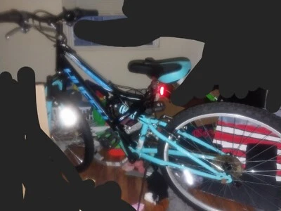 Stone Mountain Boys 20 Inch Mountain Bike, Metallic Cyan Frame, 6-Speed Shima... - Image 1 of 3