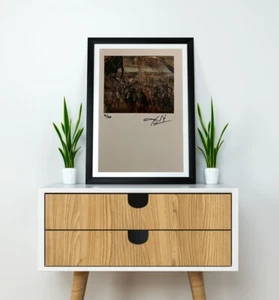 Salvador Dali, Original Hand-signed Lithograph with COA & Appraisal of $3,500 - Picture 1 of 12
