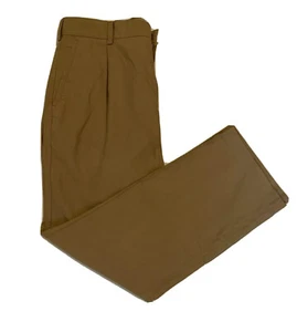 Korean Trousers Indian Men's Pants W34 Brown Tan - Picture 1 of 9