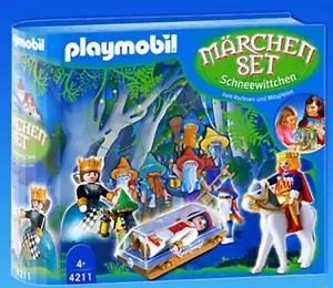 Playmobil MärchenSet Schneewittchen 4211 von 2005 Neu & OVP Märchen Prinz Fee - Bild 1 von 2