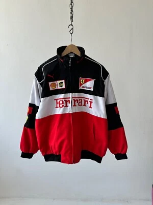 Ferrari Racing Bomber Jacket Size XL - Image 1 of 4