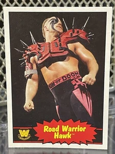 Tarjeta de lucha libre Topps Heritage WWE Hawk 2012 AWA WWF Legion Of Doom Road Warriors - Imagen 1 de 6