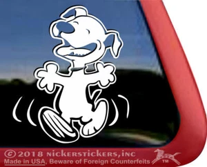 Dancing Pit Bull Terrier Window Decal - Picture 1 of 3