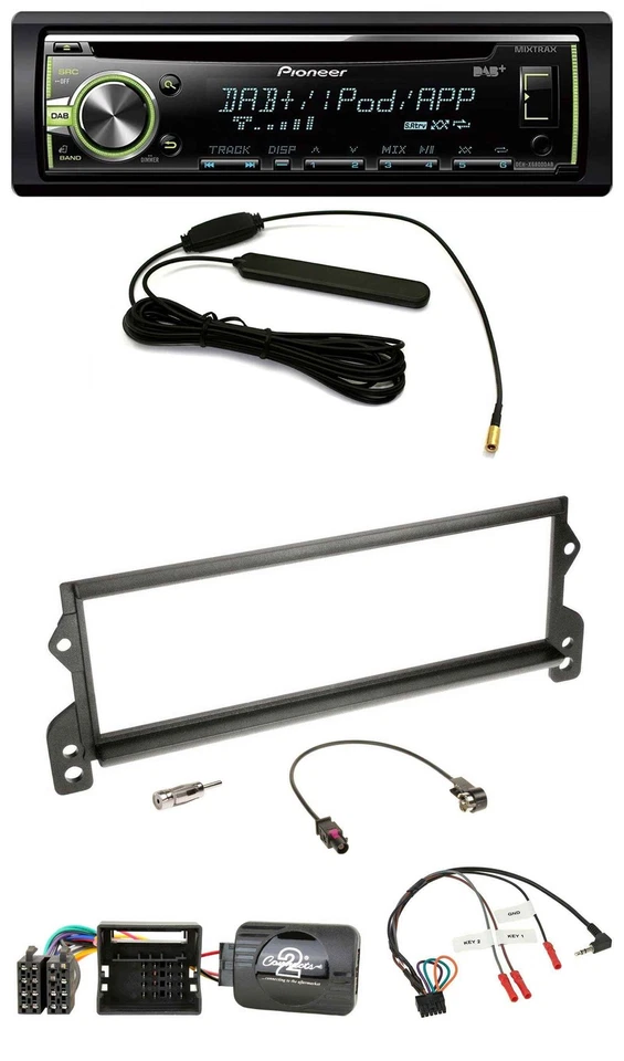 Pioneer MP3 USB CD DAB Lenkrad Autoradio für Mini (2001-2006 MOST) - Bild 1 von 4