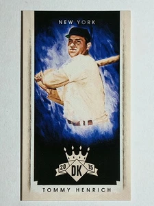 2015 Diamond Kings DK Minis #132 Tommy Henrich - Bild 1 von 2